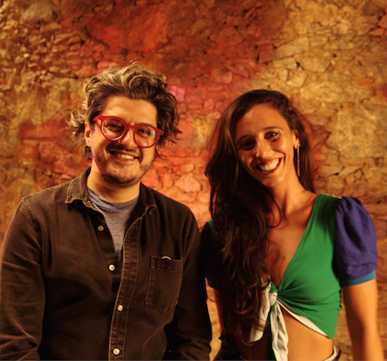 Foto de Aline Paes e André Siqueira