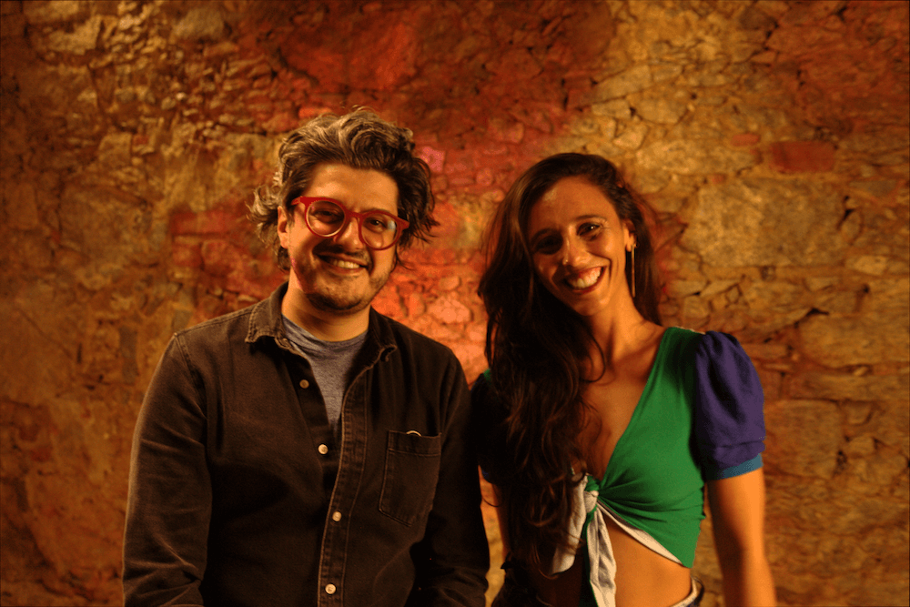 Foto de Aline Paes e André Siqueira